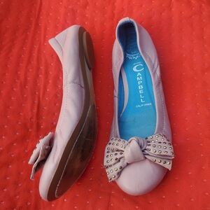 Jeffrey Campbell Lilac Bow Stud Ballet Flats